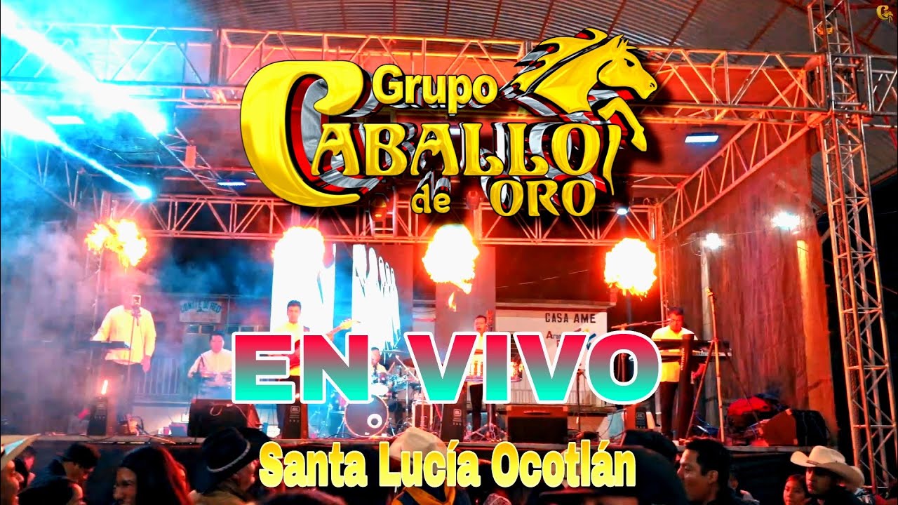 LA VACA PINTA - (EN VIVO 4K🔴 SANTA LUCIA OCOTLÁN) - GRUPO CABALLO DE ORO