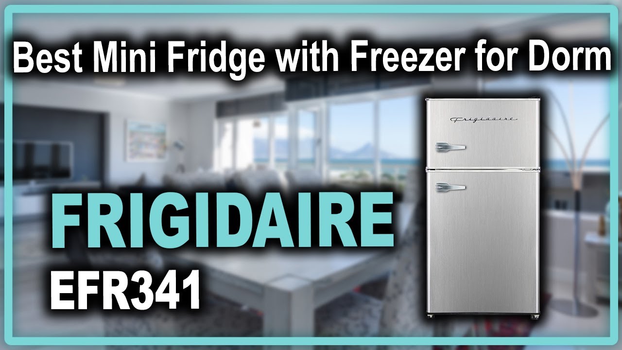 Frigidaire Retro 3.1 Cu Ft Two Door Compact Refrigerator with