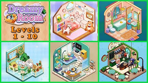 Dreamy Room All Levels Gameplay Walkthrough - Part 1