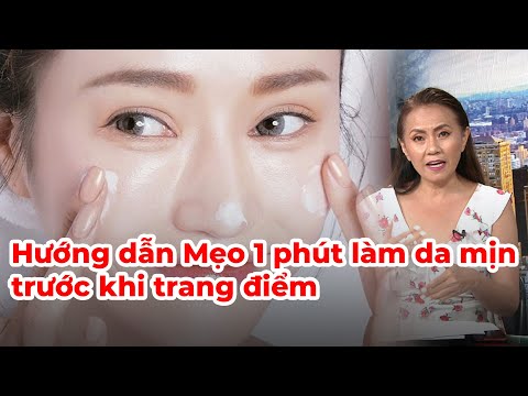 Cà Phê Sáng Cuối Tuần P-4 (06-19-22) Hướng dẫn Mẹo 1 phút làm da mịn trước khi trang điểm