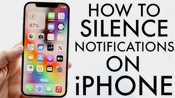 How To Silence Notifications On iPhone! (2024)