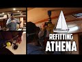 Sail Life - LED lights in the saloon - DIY sailboat project