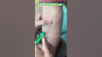 Intravenous injection use ll iv injection kese lagaye ll #ivinjection #short