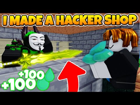 I Became a HACKER in Roblox BedWars 