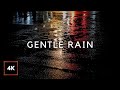 Gentle night rain sounds on road  rain sounds for sleeping rain for deep sleep