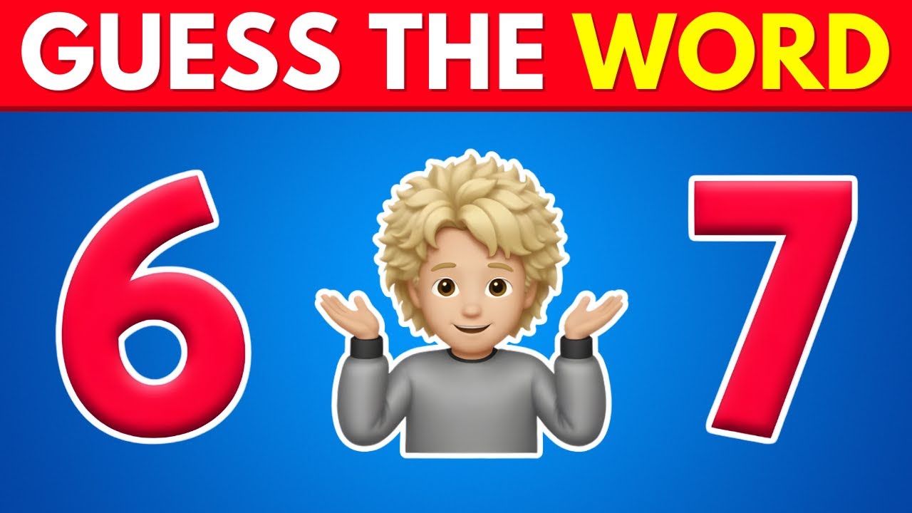 Guess The WORD By Emojis? 🤔 Emoji Quiz Challenge 2026 - YouTube