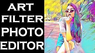 How To Edit Photos by Art Filter App||How To Use Art Filter Photo Editor App||telugu a to z 30 screenshot 2