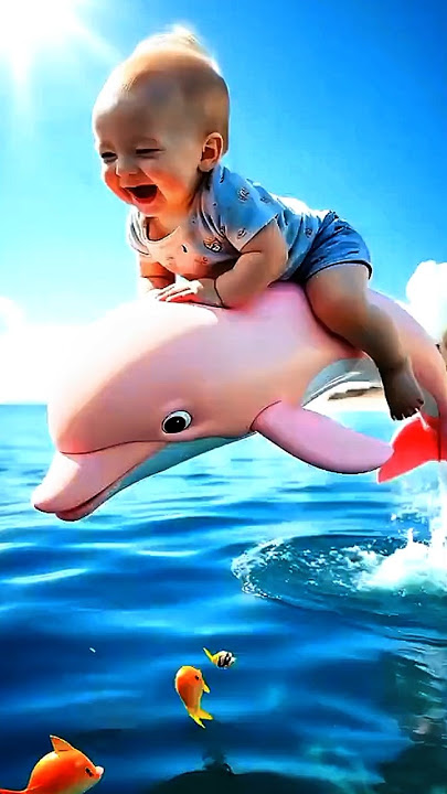 Berenang bersama lumba-lumba #shorts #trending #animasi #komedi #trending #viral #piggy #laugh