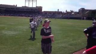 Akron Aeoros kids stampede