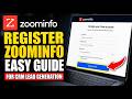 How to register with ZoomInfo for CRM lead generation - Full Guide