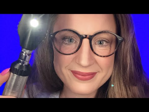 👩🏻‍⚕️ ASMR Sleep Doctor medical roleplay physical eye exam personal care attention layered sounds