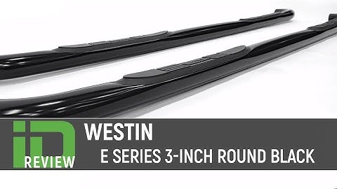 Westin E Series 3 inch Round Black
