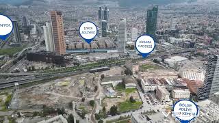 İzmir Velux Bayraklı Havadan Konum Videosu İzmir Velux Bayraklı Aerial Location Video