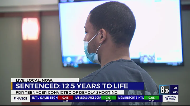 Las Vegas teenager who shot, killed neighbor, injured 2-year-old girl sentenced to prison