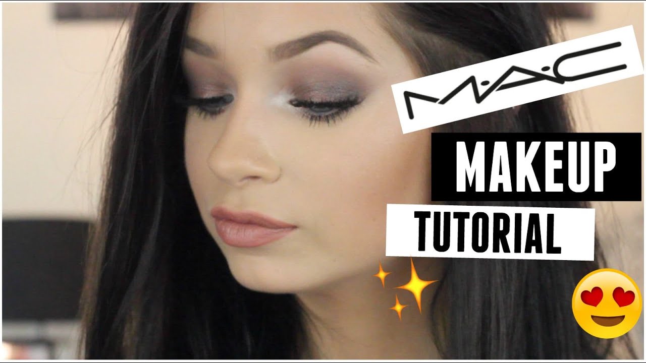 One Brand Makeup Tutorial MAC Cosmetics Grunge Fall Look Tori