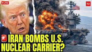 ON CAM: BRUTAL DESTRUCTION on U.S. NUCLEAR Carrier! Iran Huge Attack ‘EXPOSED’?