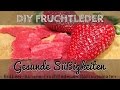 Fruchtleder herstellen - Gesunde Süßigkeiten - Fruchtleder Erdbeere-Banane im Dörrautomat