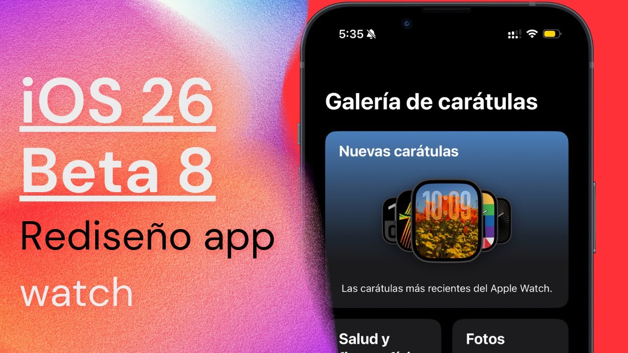 iOS 26 Beta 8: ¡Última actualización antes del lanzamiento final! 😱⌚ ...