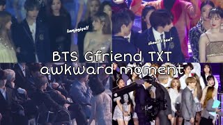 BTS Gfriend Txt awkward moment
