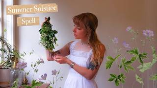 A Green Witch Summer Solstice Spell