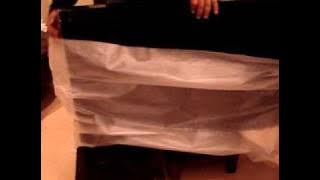 LG 42LCD TV (42LD420) unboxing (GREEK)