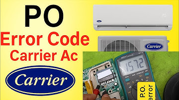 “P0 Error in Inverter AC Solutions.| carrier | Bluestar | Lloyd | innovair | koppel | kolin etc.