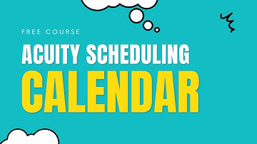 Connecting to calendars in Acuity Scheduling (Free Course - Part 10)