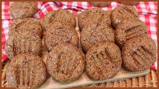 BISCOITO DE AMENDOIM COM APENAS 4 INGREDIENTES