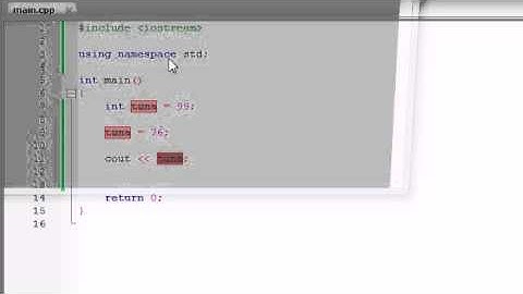 C++ Programming Tutorials   6   Variables Memory Concepts