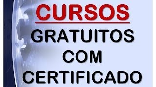 CURSOS GRÁTIS COM CERTIFICADO