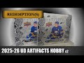 Looking for Redemption(s) - Upper Deck 2025-26 Artifacts Hockey Cards - Double Hobby Box Break