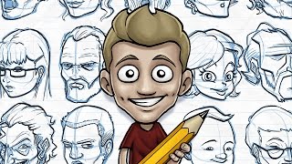 Draw with Jazza - FUN WITH FACES!