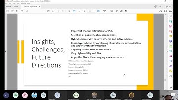 Wireless Security - Physical Layer Authentication (PLA) - Lecture 8 by Dr M. Furqan part3