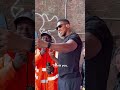 SHE HAD NO IDEA IT WAS ANTHONY JOSHUA WITH THE GOOSE | #boxing #anthonyjoshua #tysonfury
