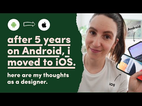 After 5 years on Android, I moved to iOS. Here are my thoughts as a designer.