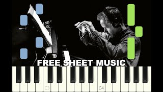 WRITTEN ON THE SKY by Max Richter, Piano Tutorial with free Sheet Music (pdf)