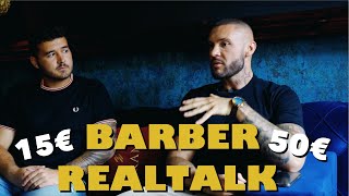 15€ vs. 50€ Haarschnitt. Barber Realtalk!