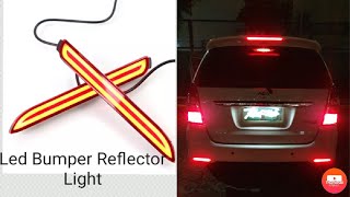 CARA MEMASANG LAMPU LED REFLEKTOR BUMPER BELAKANG PADA TOYOTA INNOVA
