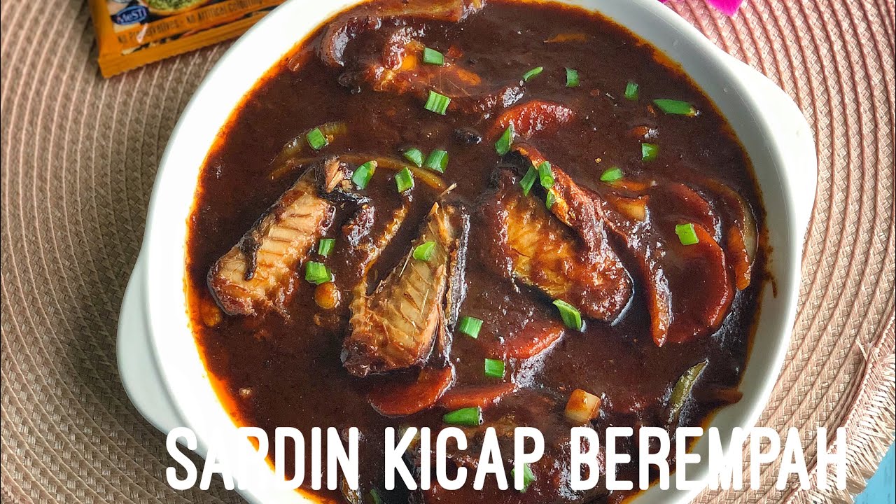 Sardin Kicap Berempah (Sardine Spices Soy Sauce) YouTube