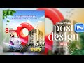 Social Media Post Design in Photoshop | Graphic Design Live Class