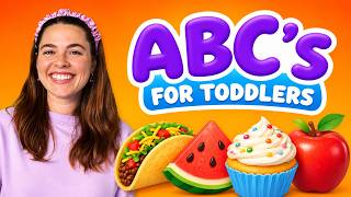 Learn the ABCs with Food! - Toddler Learning with Betsy Bloom