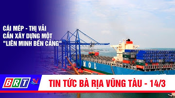 Cái Mép - Thị Vải cần xây dựng một "Liên minh bến cảng" | BRT TV