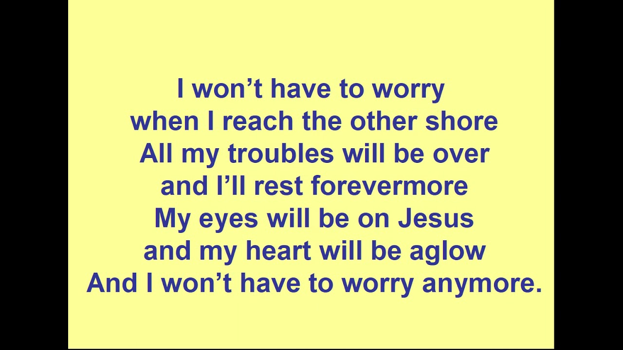 011-i-wont-have-to-worry-karaoke-key-of-c-youtube