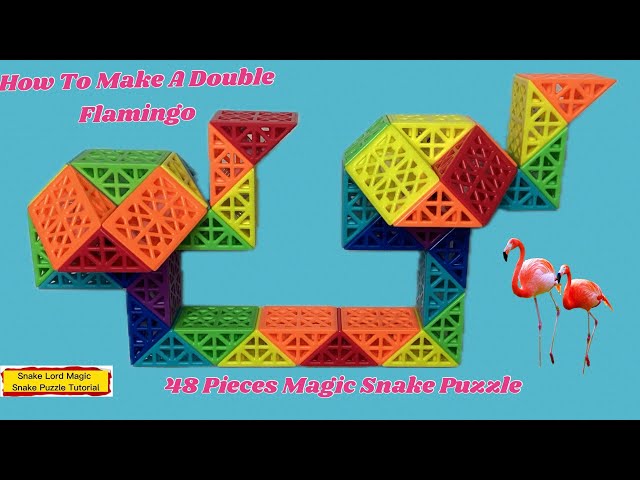 GLOREX Puzzle 3D Fenicottero Rosa - Modellino Da Costruire In Legno FSC, Ideale Per Fai Da Te E Decorazioni