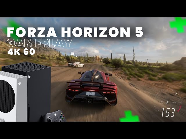 Forza Horizon 5 Gameplay with PLAYSTATION 5 Controller 4K ULTRA HD