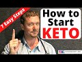 7 Steps to Starting the KETO DIET (Easy & HEALTHY)