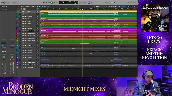 Esplora i segreti di 'Let's Go Crazy' di Prince con tracce multitraccia!