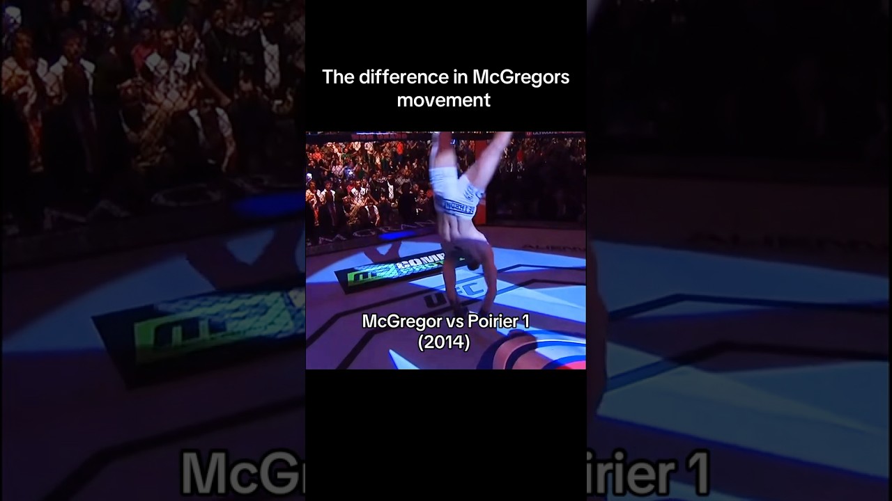 The difference in McGregors movement 😬#ufc #ufcfighter #mma #conormcgregor #mcgregor #mcgregorufc