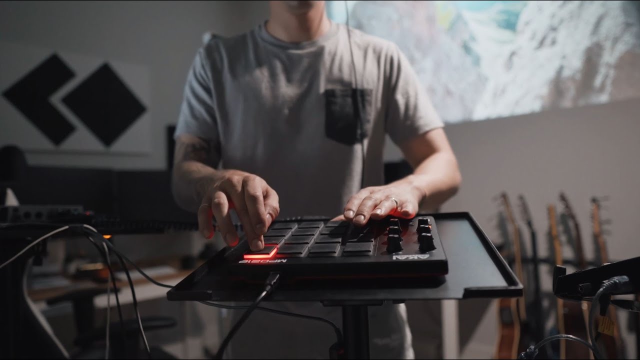 Ableton Live Performance + FPV Drone (akai, lemur touch pad, yamaha drum pad, midi controller)
