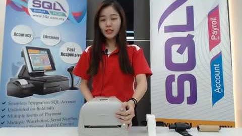 SQL POS   Barcode Printer Setup | POS System | SQL Accounting | SQL Account